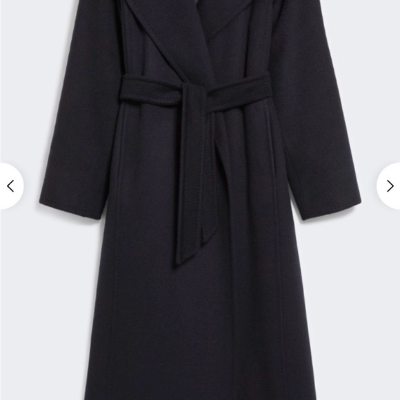 MaxMara Classic Manuela Black Coat - Picture 6 of 8